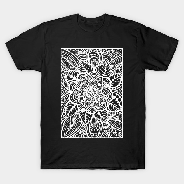 mandala T-Shirt by asiancoffeegirl